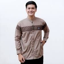 Baju Koko Pria Motif