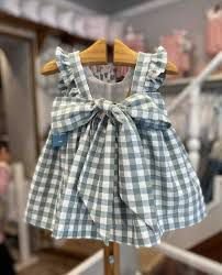 Dress Anak Wanita Kotak